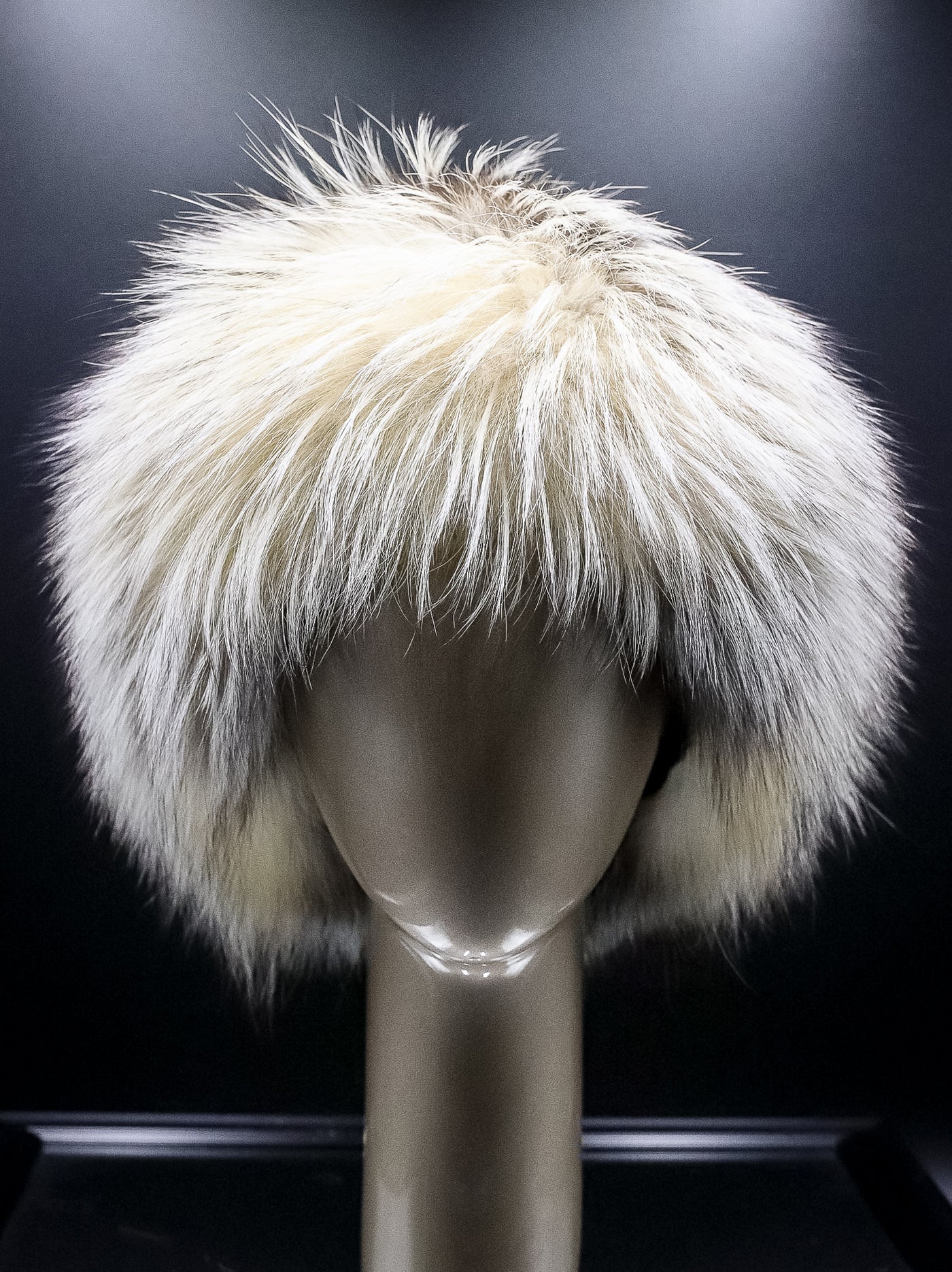 Dyed Silver Fox Hat