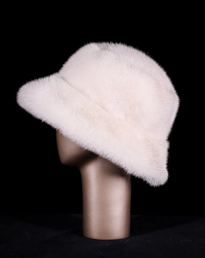 Assorted Full-Skin Mink Bucket Hat