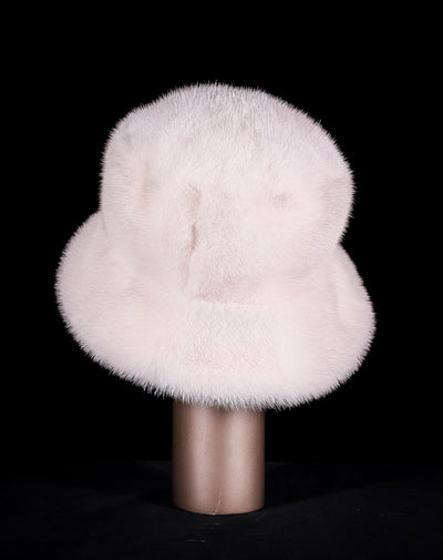 Assorted Full-Skin Mink Bucket Hat