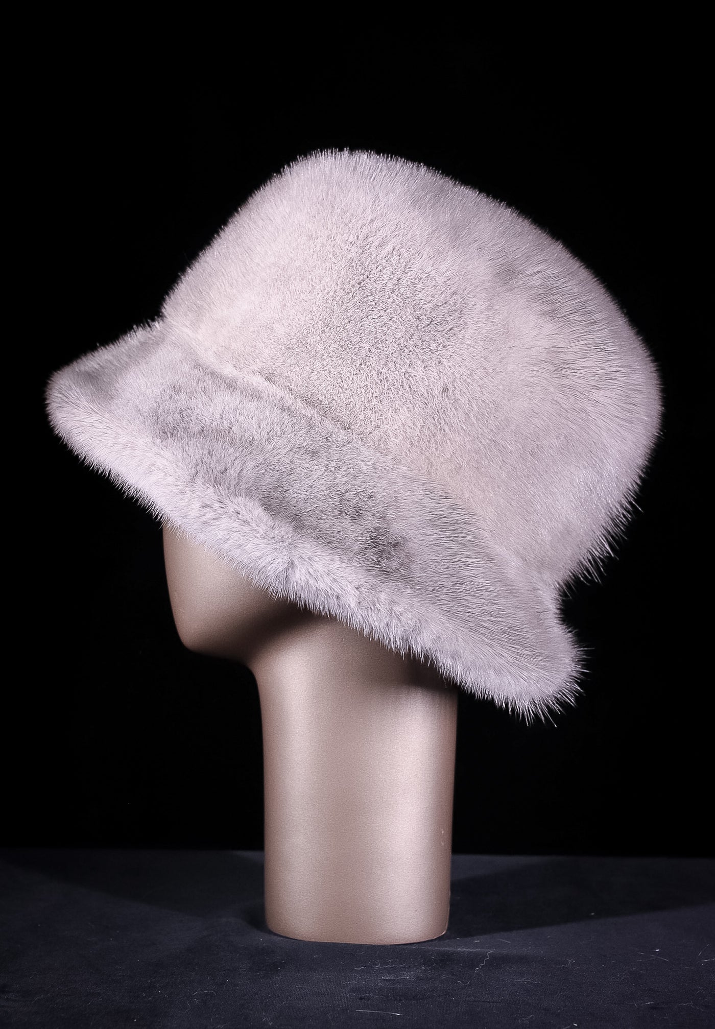 Assorted Full-Skin Mink Bucket Hat