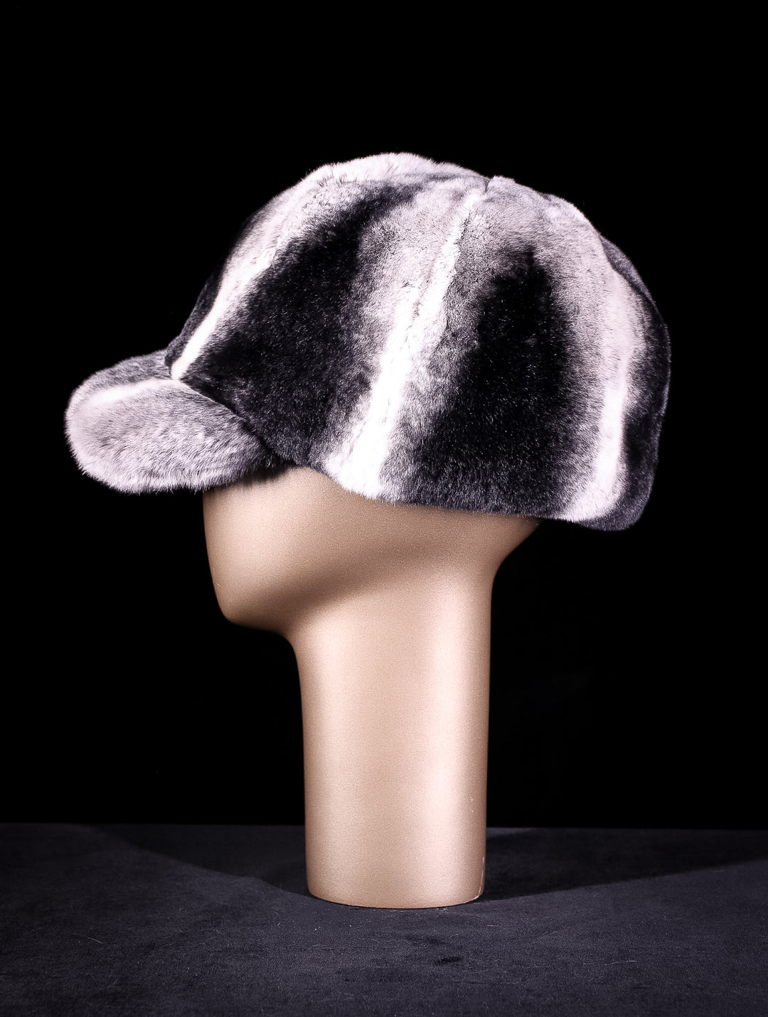 Assorted Chinchilla Rex Rabbit Baseball Hat – Alaska Fur 