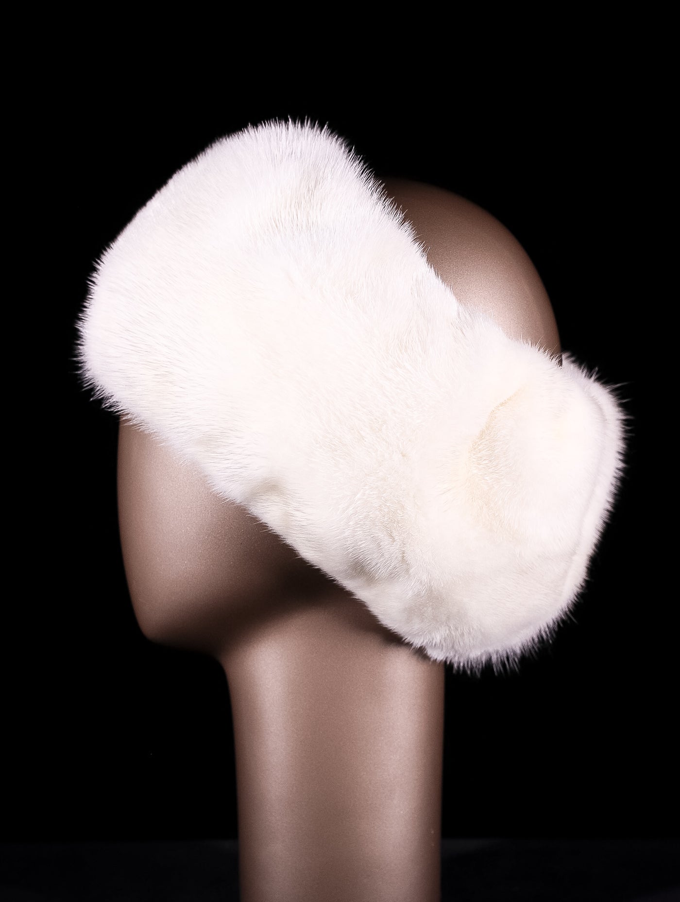 Assorted Extra-Wide Elastic Mink Headband