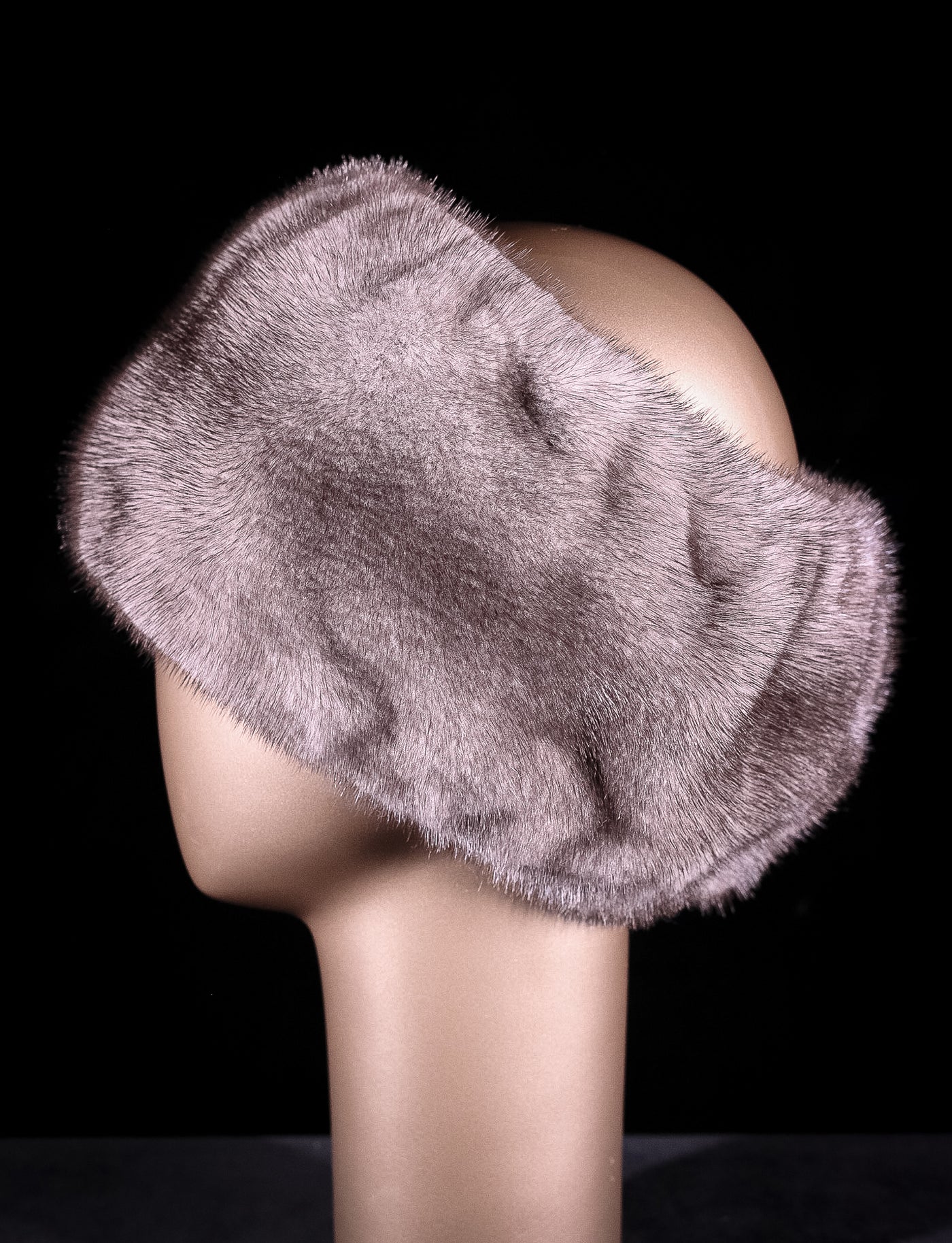 Assorted Extra-Wide Elastic Mink Headband