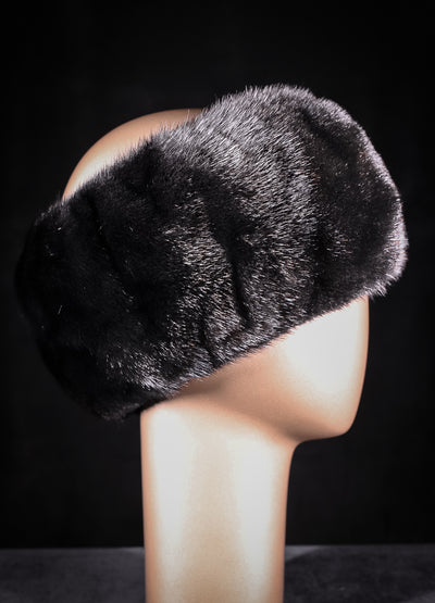 Assorted Extra-Wide Elastic Mink Headband